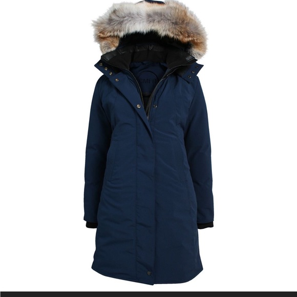 CMFR down parka with fur trimmed hood rated -30 - Picture 1 of 6